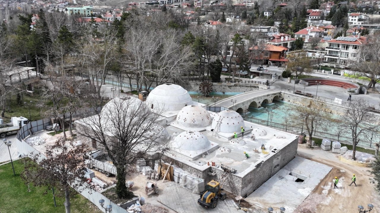 Konya'da 600 yıllık tarihi hamam su müzesi olacak