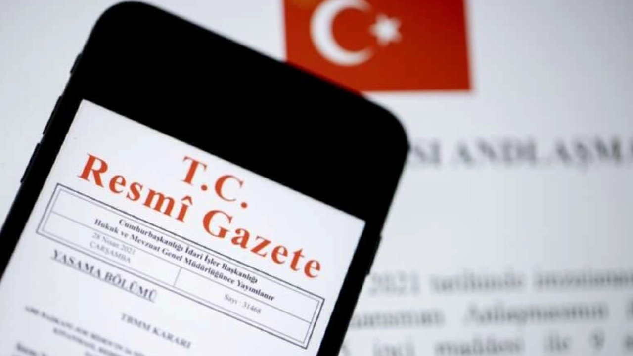 Bazı kurullarla ilgili Cumhurbaşkanı Kararnamesi Resmi Gazete'de