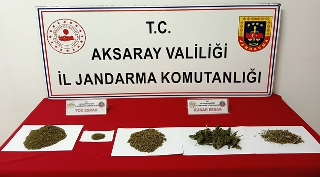 Jandarma Operasyonunda Aksaray'da 1 Kişi Tutuklandı