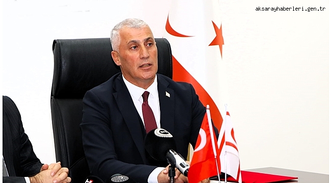 KKTC Bakanı Olgun Amcaoğlu Aksaray'a Geliyor