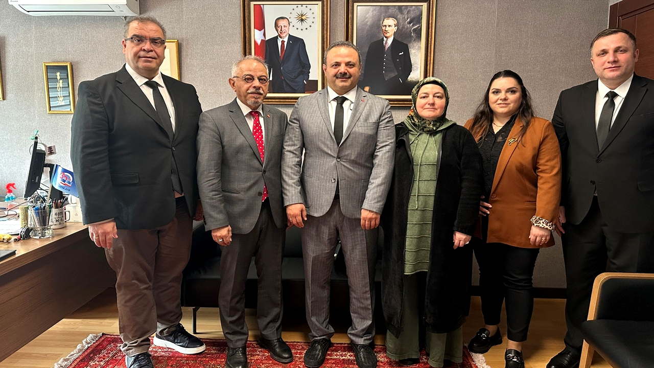 ASÜ Rektörü Arıbaş’tan Komrat Başkonsolosu Adnan Hayal’e ziyaret