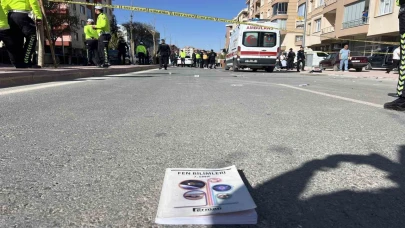 Konya'da Yürek yakan Kaza, otomobil 2 çocuğa çarptı
