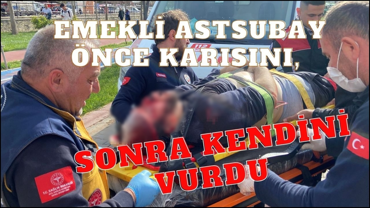 Aksaray'da Aile Katliamı! Eşini Silahla Öldürüp İntihar etti