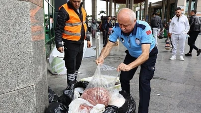 Usulsüz şekilde taşınan 300 kilogram ete el konudu