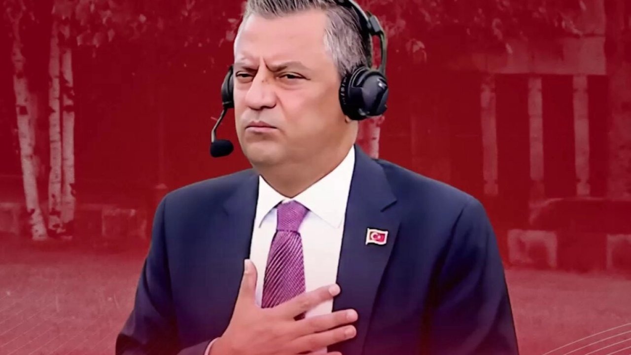 Özgür Özel'e yumruklu saldırı! Şüpheli gözaltında!
