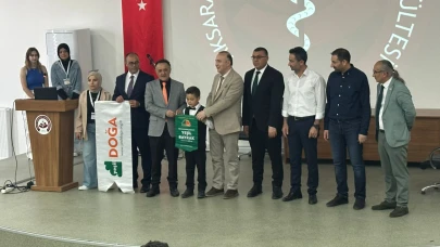 Eskilli Öğrenci Osman Emir, "Yeşil Bayrak" Ödülüne layık görüldü