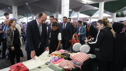 Konya'da KOMEK'den “Kadın emeğine destek, ihtiyaç sahibi annelere nefes” pazarı