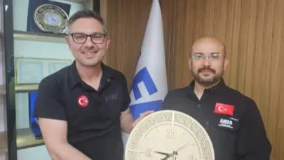 Afyonkarahisar AFAD a Anda Arama Kurtarma Ekibinden Tebrik Ziyareti
