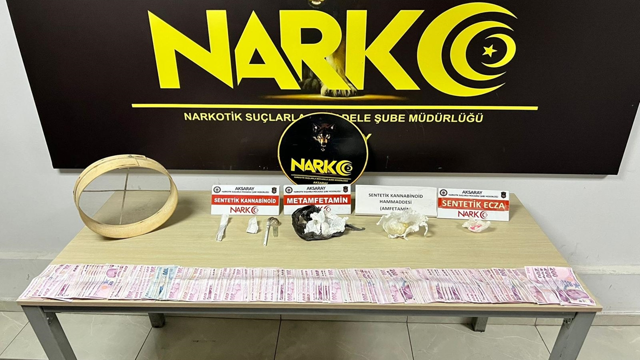 Aksaray'da uyuşturucu operasyonu, 25 şüpheli yakalandı