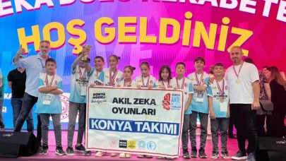 Konyalı öğrencilerden 'Akıl ve Zeka' dolu başarı