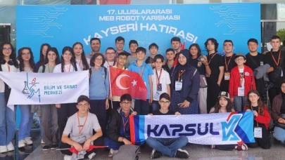 Konya'da MEB Robot Yarışması’nda 6 derece birden