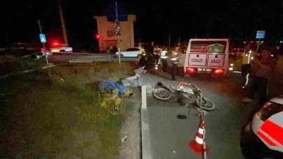 Nevşehir'de minibüs ile çarpışan motosiklet sürücüsü Ali Çivi yaşamını yitirdi