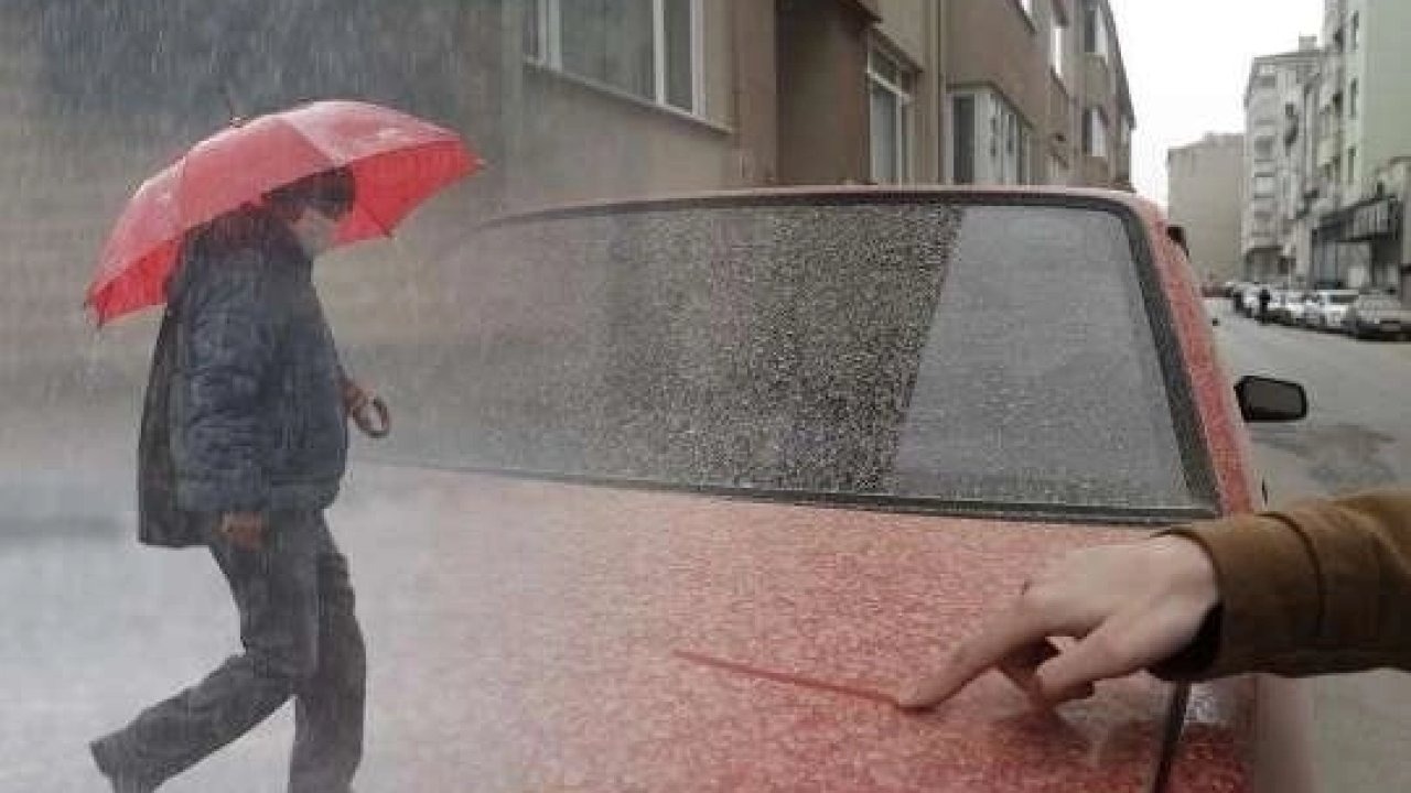 Meteoroloji uyardı! Sağanak yağış ve toz taşınımına dikkat!
