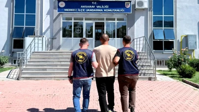 Hırsızlık Suçundan 10 yıl 7 ay Cezası bulunan şahız Aksaray'da yakalandı