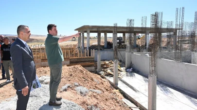 Başkan Dinçer, Yeni Şehir Mezarlığı’nda İncelemelerde Bulundu