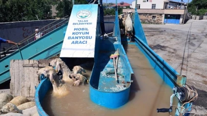 Kayseri'de keneyle mobil mücadele