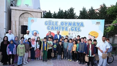 Konya'da “Güle Oynaya Cami Gel" Projesi ile Camiler Cıvıl Cıvıl