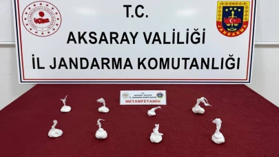Aksaray'ın Ortaköy ilçesinde uyuşturucu taciri 2 kişi Jandarma Operasyonuyla Yakalandı