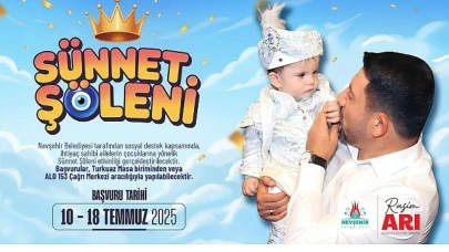 Nevşehir Belediyesi Sünnet Şöleni İçin Kayıtlarımız Başladı