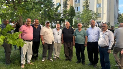 AKSARAYLI GAZETECİLER MESLEKTAŞLARININ ACISINI PAYLAŞTILAR!
