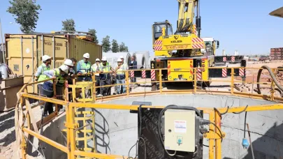 Konya'da mikro tünelle altyapı güçlendiriliyor