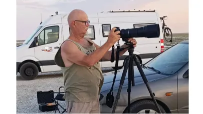 Alman Fotoğrafçı Willi Bella, Tuz Gölü Manzarasına Hayran Kaldı