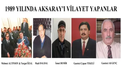 Aksaray İli Fiilen 36 Yaşında!