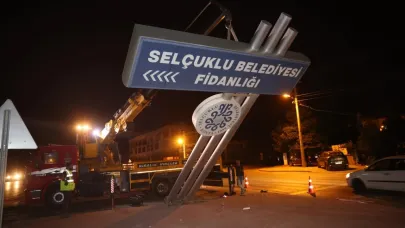 Konya Büyükşehir'in şehir estetiğine bir destek de Selçuklu'dan