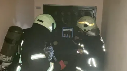 Aksaray Haber... Kek Çekeyim derken az daha evi yakıyordu