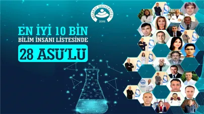 Aksaray Üniversitesi’nden 28 akademisyen ilk 10 bin arasına girdi