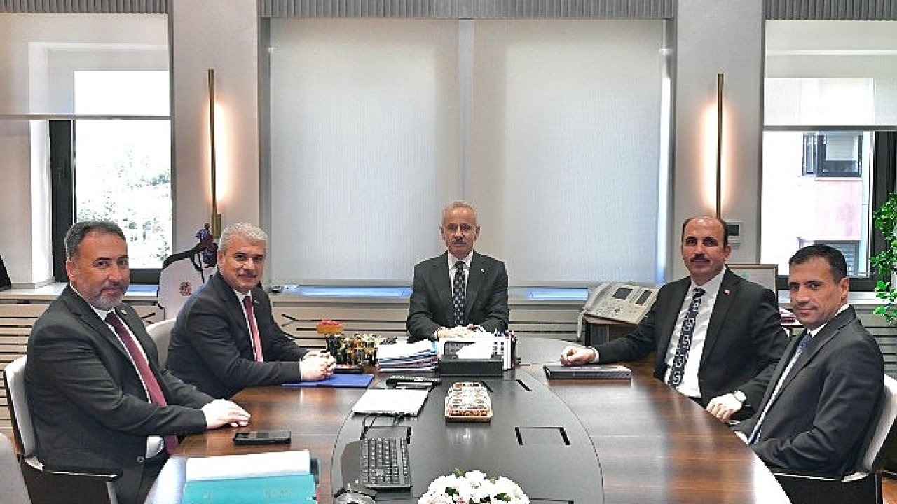 Konya Heyeti Ankara'da Bakanlarla Yatırımları ve Projeleri İstişare Etti