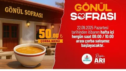 Nevşehir Gönül Sofrası'nda Çorba Hizmeti Başlıyor