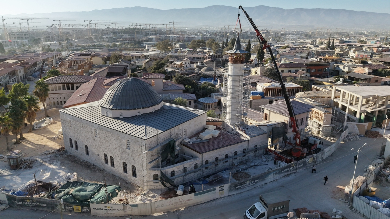 KONYA'DA HATAY HABİB-İ NECCAR CAMİİ’NİN YENİDEN RESTORASYONUNDA SONA YAKLAŞILDI