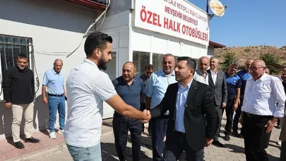 Nevlehir'de Başkan Rasim Arı, Halk Otobüsü İşletmecileriyle Buluştu