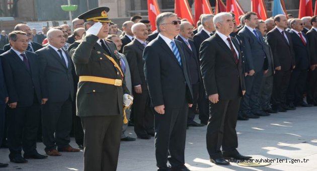 29 EKİM CUMHURİYET BAYRAMI ÇELENK SUNMA TÖRENİ