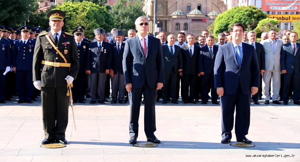 30 AĞUSTOS ZAFER BAYRAMI AKSARAY’DA TÖRENLE KUTLANDI