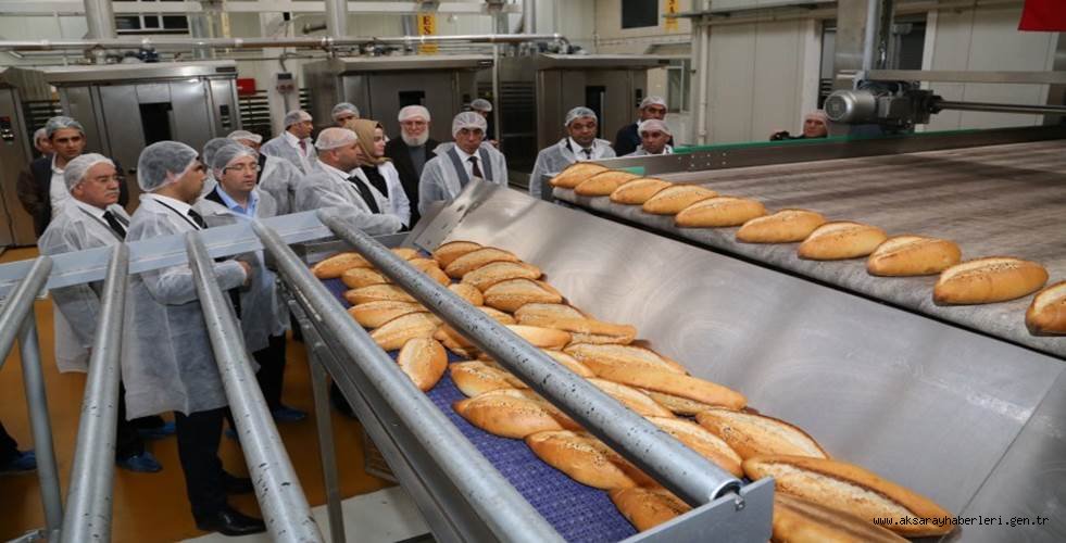 5 MİLYON LİRA YATIRIMLA AKSARAY’IN EN BÜYÜK EKMEK ÜRETİM TESİSLERİNİ KURDULAR