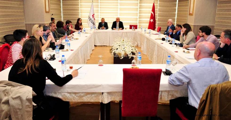 AB ÜLKELERİNDEN GAZETECİLER TÜRKİYE’DE AĞIRLANIYOR