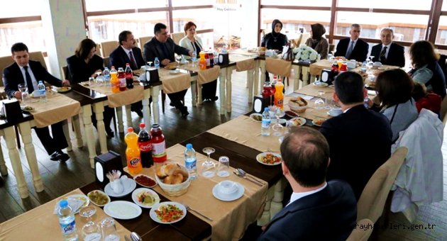 ADANA VALİSİ MUSTAFA BÜYÜK VALİ ŞEREF ATAKLI’YI ZİYARET ETTİ