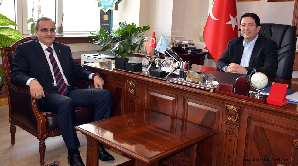 ADAY ADAYI AŞÇI’DAN BAŞKAN YAZGI’YA ZİYARET