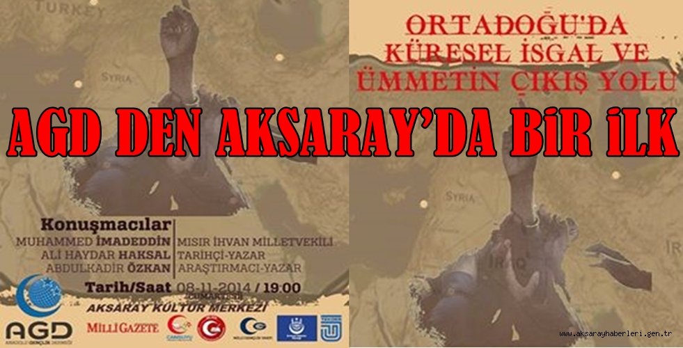 AGD AKSARAY’DA BİR İLKİ GERÇEKLEŞTİRİYOR