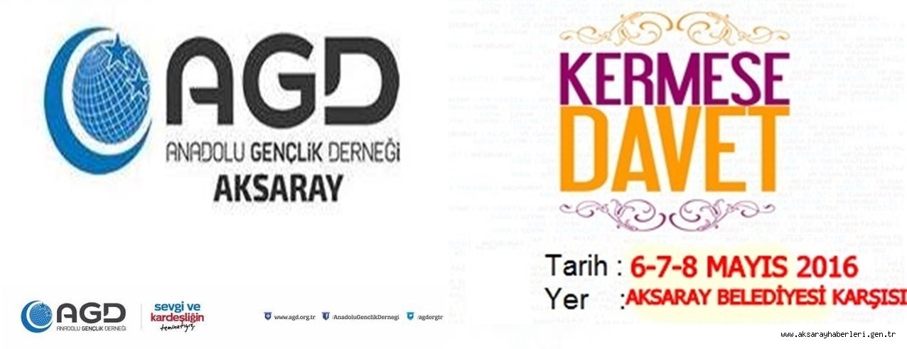 AGD AKSARAY 'DAN KAPSAMLI BİR KERMES