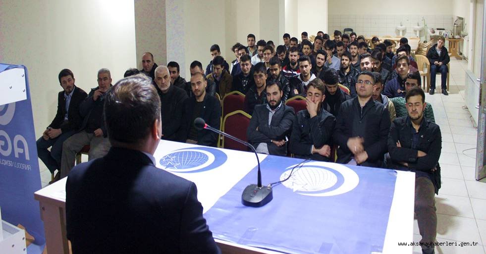 AGD AKSARAY ŞUBE YÖNETİMİ İLE ÜNİVERSİTELİ ÖĞRENCİLER KAYNAŞMA TOPLANTISINDA BİR ARAYA GELDİ