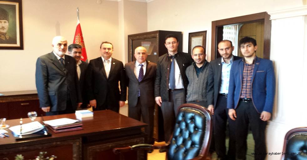 AGD AKSARAY ŞUBESİNDEN İL EMNİYET MÜDÜRLÜĞÜ ZİYARETİ