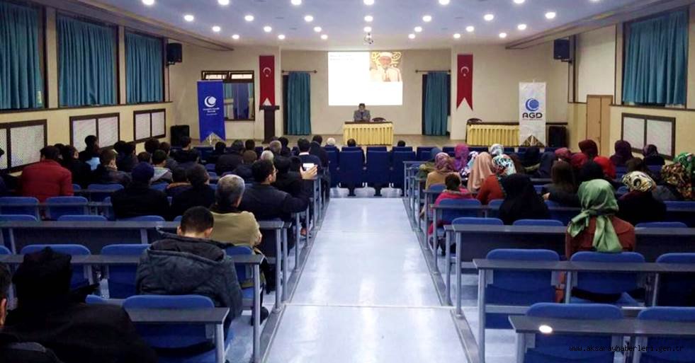 AGD’NİN ORGANİZE ETTİĞİ ASR-I SAADET KONFERANSLARI BAŞLADI