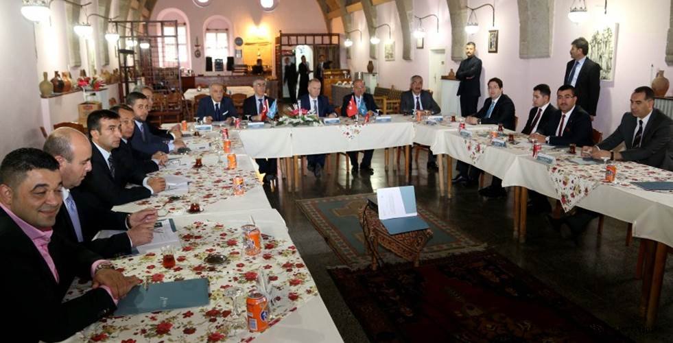AHİLER KALKINMA AJANSI TOPLANTISI GÜZELYURT İLÇESİNDE YAPILDI