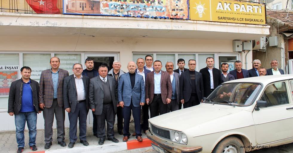 AK HEYET’TEN AĞAÇÖREN, ORTAKÖY ve SARIYAHŞİ İLÇELERİNE ZİYARET