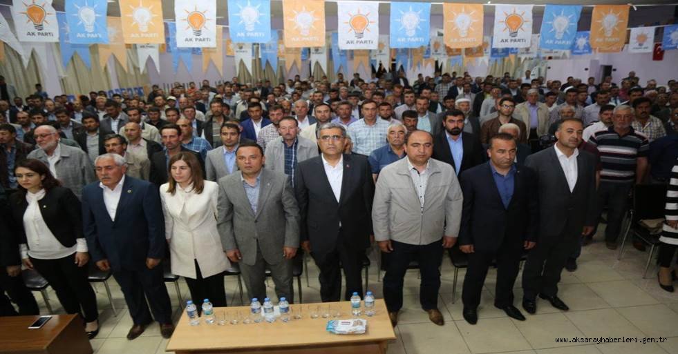 AK PARTİ ADAYI HÜYÜK 'BİZ SADECE HAYAL ETMEYİZ, HAYAL ETTİĞİMİZİ GERÇEKLEŞTİRİRİZ'