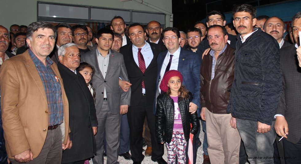 AK PARTİ ADAYI HÜYÜK “BİZLER SİZ VATANDAŞLARIMIZLA EL ELE YÜRÜYELİM Kİ SESİMİZ GÜR ÇIKSIN”