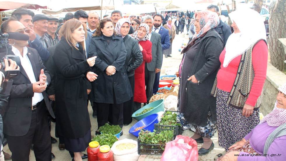 AK PARTİ ADAYLARI SEÇİM ÇALIŞMALARINA DEVAM EDİYOR